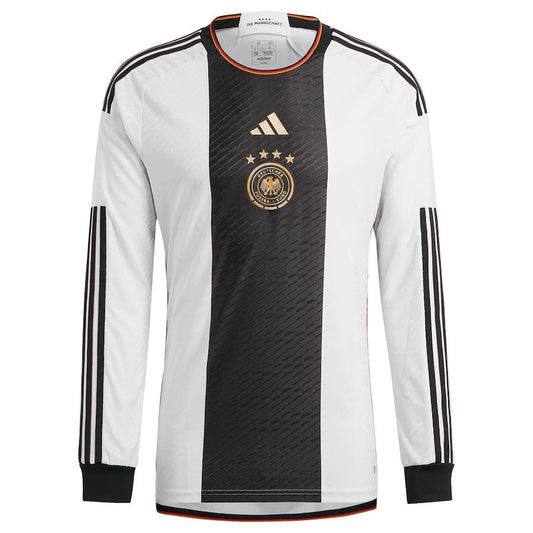 Maillot Allemagne Manches Longues Blanc Homme 2023